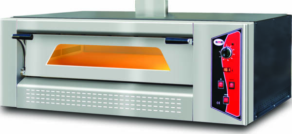 GMG - Gas-Pizzaofen PFG 9 - 9x Ø40cm | 10kW | 400V - Edelstahl 1 Backkammer